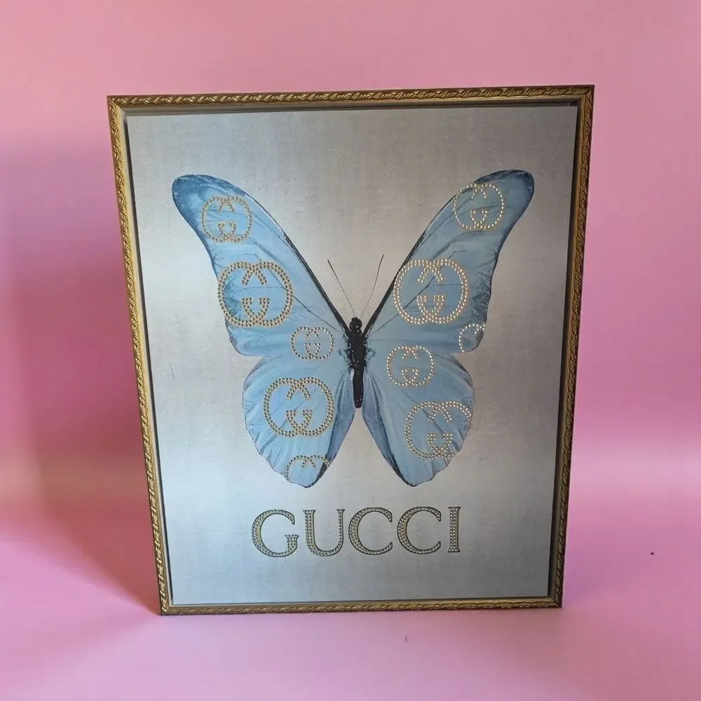 Fashion Butterfly Wall Art (New)